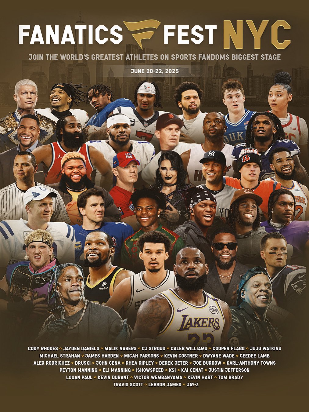 引人注目?多位NBA球星参加纽约狂欢节 詹韦杜登文班弗拉格在列